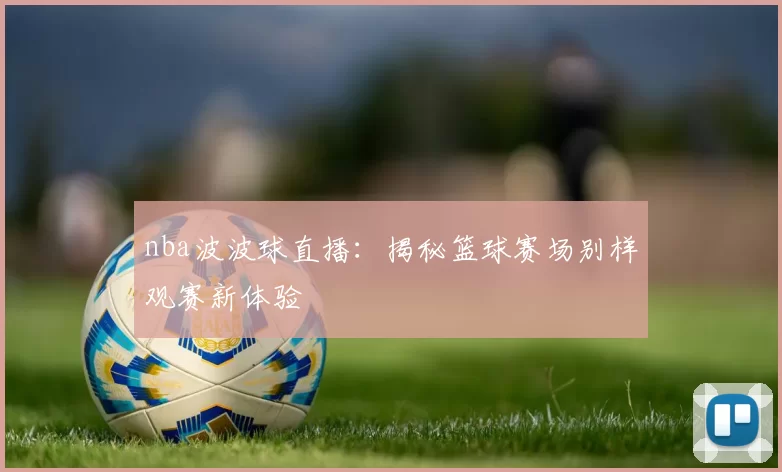 nba波波球直播：揭秘篮球赛场别样观赛新体验